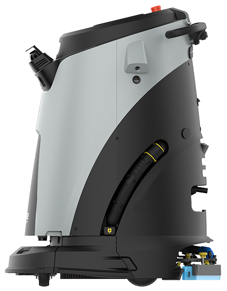 Gausium Omnie Reinigungsroboter – Seitenansicht mit 3D-LiDAR-Sensorik | Tobasa