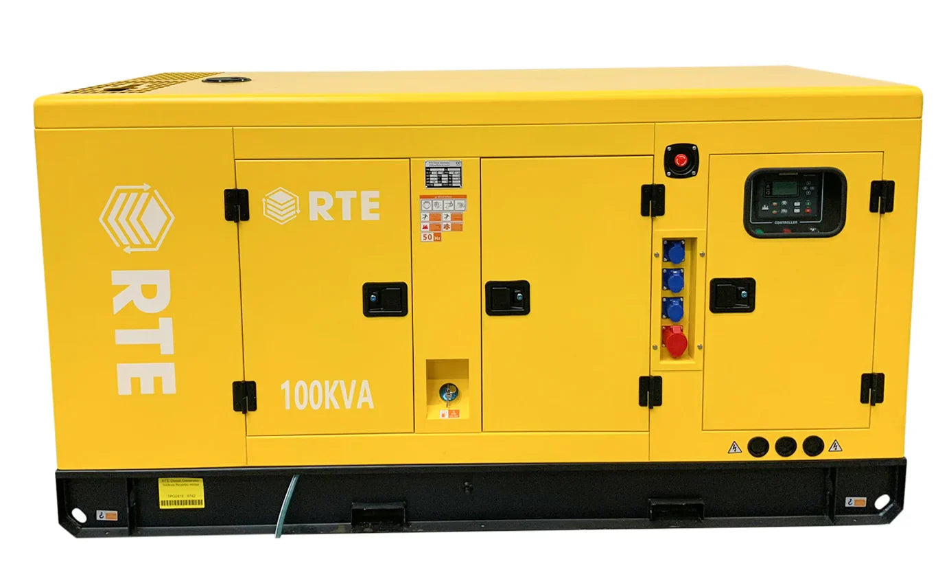 Stromgeneratoren Basic 25-150 kVA – Diesel-Notstromaggregate von RTE und Daewoo | Tobasa