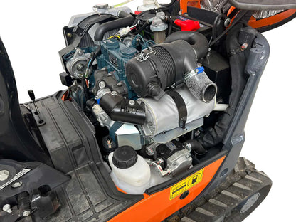 Mini excavator RTE 12-6 with Kubota D722