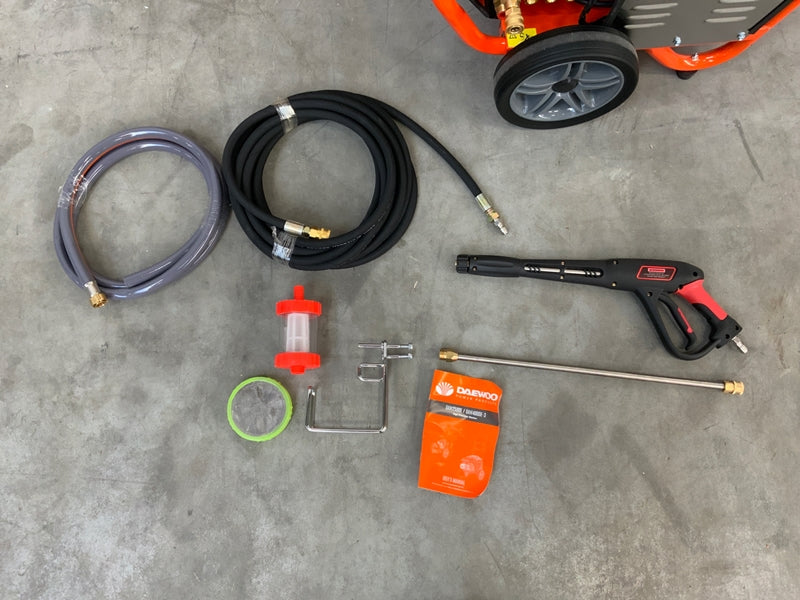 High-pressure cleaner Daewoo DAW400E-3, 200 bar