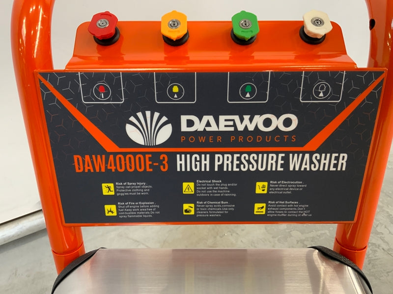 High-pressure cleaner Daewoo DAW400E-3, 200 bar