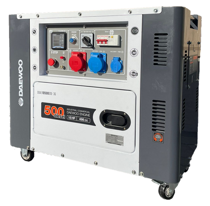 8.1kvA power generator / emergency power Daewoo DDAE10500DSE-3G - diesel