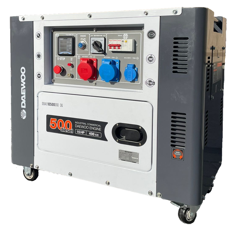 8.1kvA power generator / emergency power Daewoo DDAE10500DSE-3G - diesel