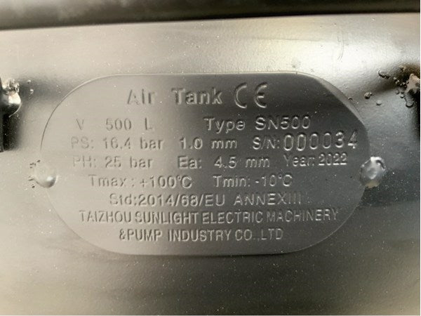Luftkompressor 500L Daewoo DAAX500L
