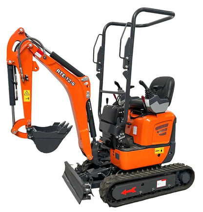 Mini excavator RTE 12-6 with Kubota D722