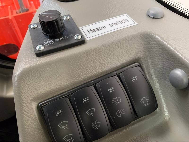 Wheel loader yard loader EVERUN model ER 08 4WD