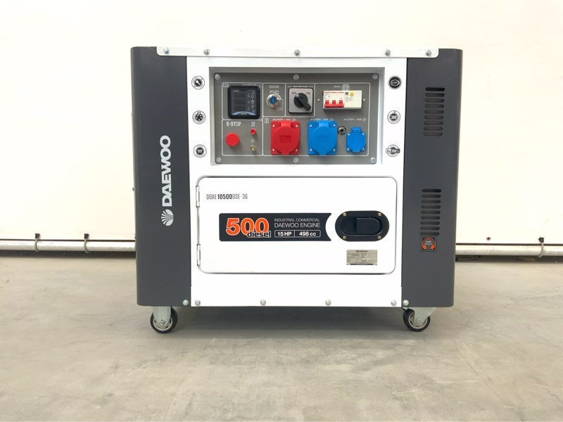 8.1kvA power generator / emergency power Daewoo DDAE10500DSE-3G - diesel