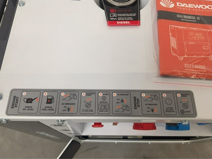 8.1kvA power generator / emergency power Daewoo DDAE10500DSE-3G - diesel