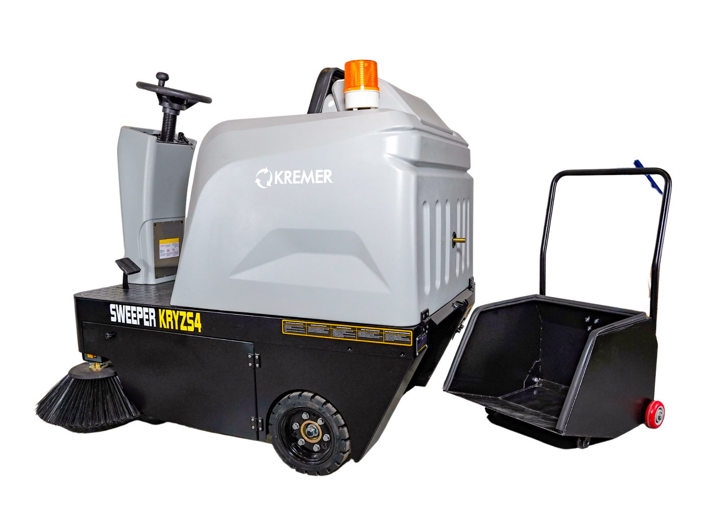 KRYZS4 Ride-on Sweeper Kremer