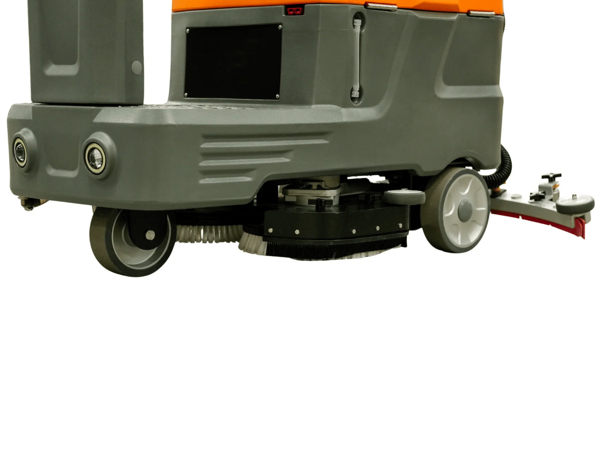 Graefer SM80S-PRO up to 4,500 m²/h ride-on scrubber dryer with dual brush