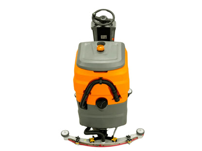Graefer SM80S-PRO up to 4,500 m²/h ride-on scrubber dryer with dual brush