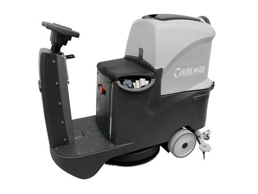 KR-FR70 Ride-on Scrubber Dryer / Cleaning Machine Kremer