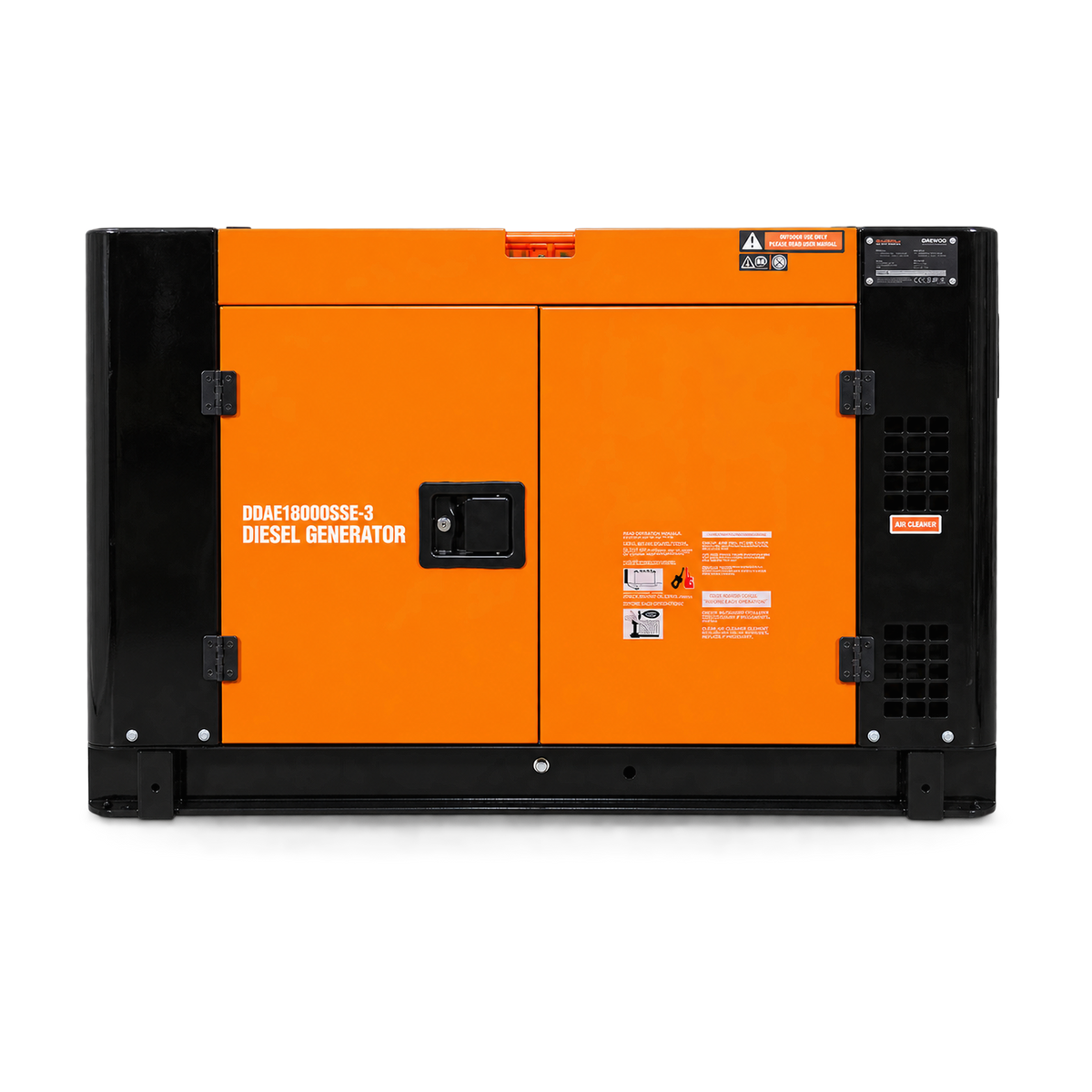 Daewoo DDAE18000SSE-3 – Seitenansicht | Tobasa