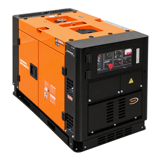 Daewoo DDAE18000SSE-3 Diesel-Stromerzeuger 17,5 kVA – Dreiviertelansicht | Tobasa