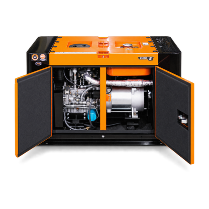 Daewoo DDAE18000SSE-3 – Generatorseite geöffnet | Tobasa