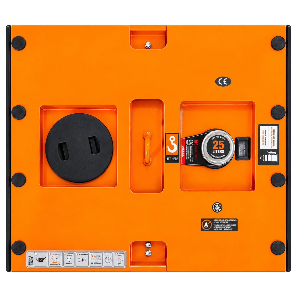 Daewoo DDAE18000SSE-3 – Tankeinfüllung Detail | Tobasa