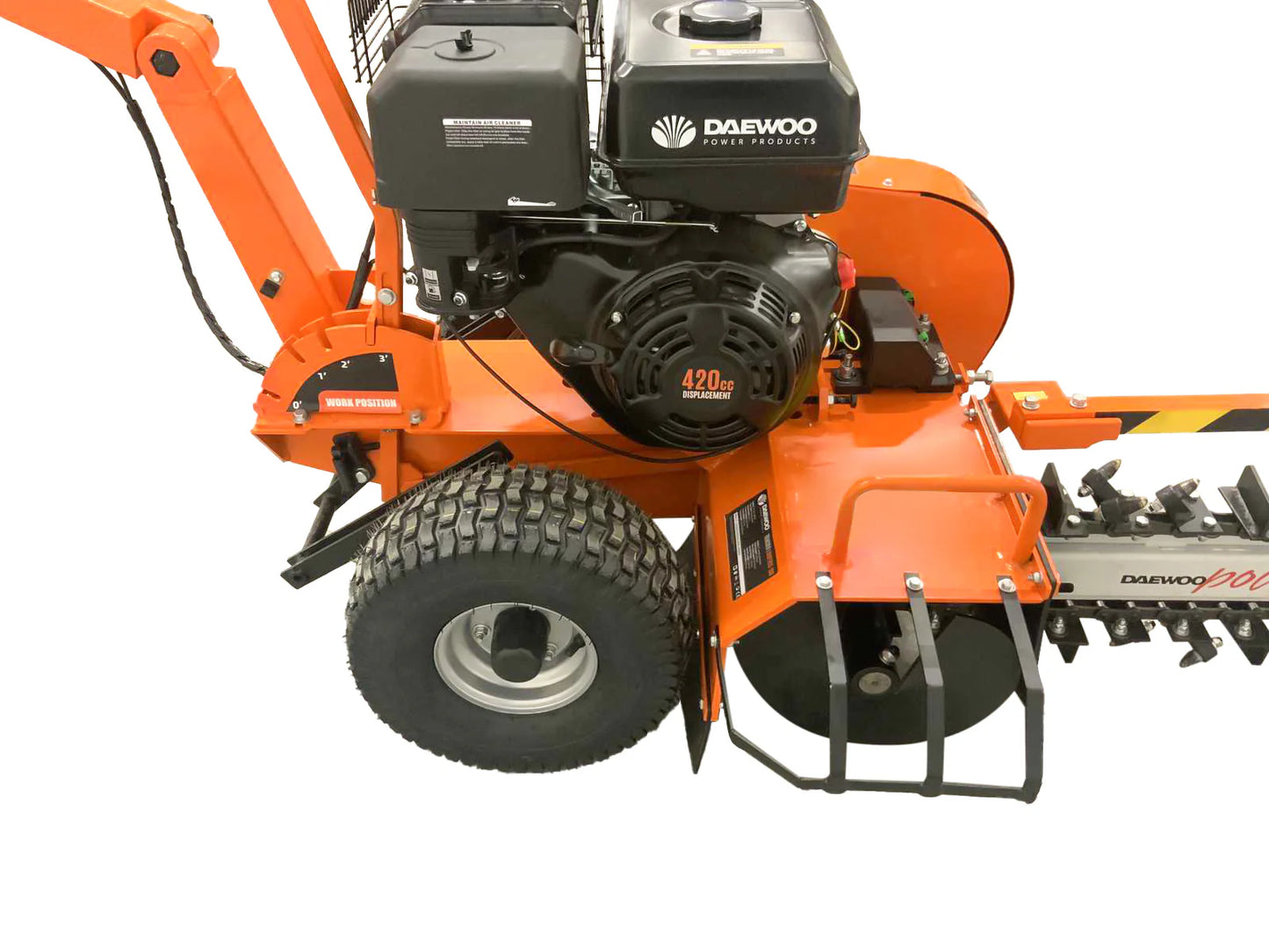 Daewoo DWFTR15-100 Grabenfräse – Präzision und Leistung für anspruchsvolle Arbeiten