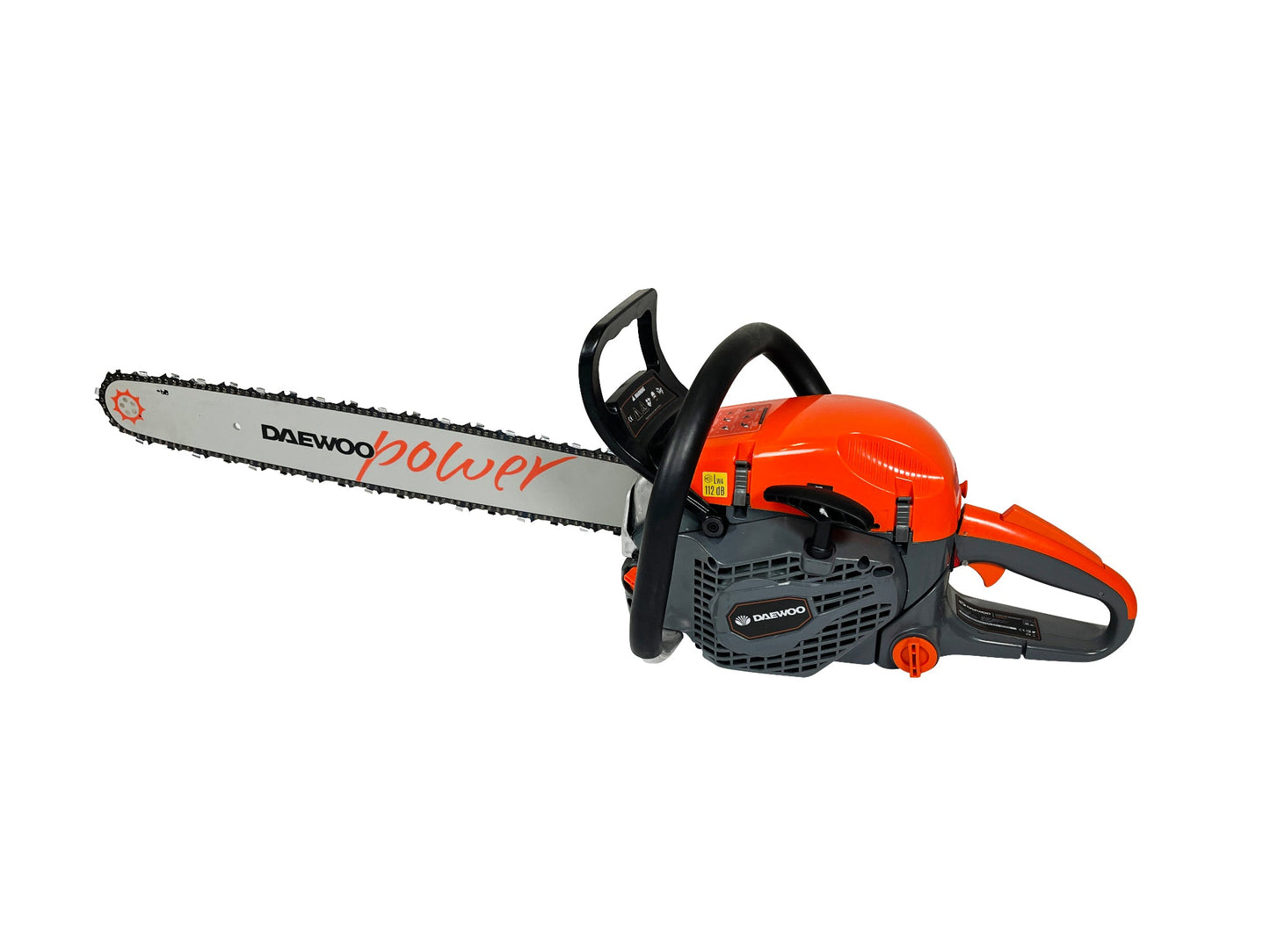 Robuste und leistungsstarke Kettensäge Daewoo DCS6524 Benzin – Blattlänge 60 cm