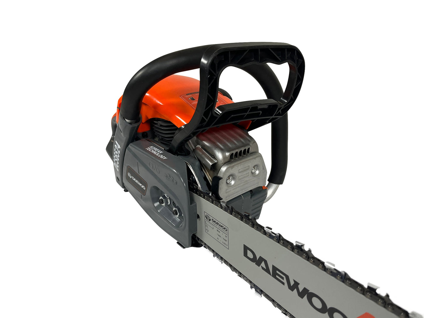 Robuste und leistungsstarke Kettensäge Daewoo DCS6524 Benzin – Blattlänge 60 cm
