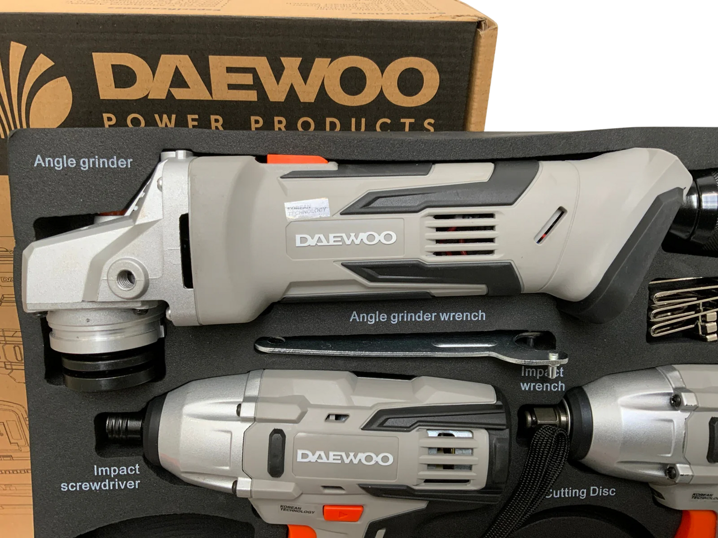 Daewoo Power Tool Set 4 in 1 – Cordless tool set for professional demands