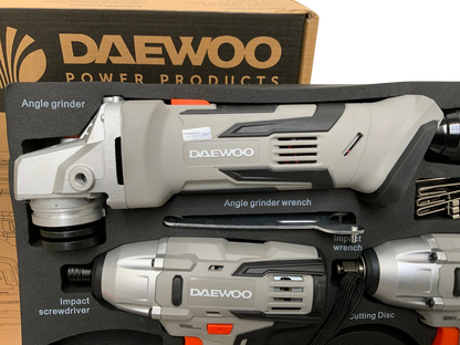Daewoo Power Tool Set 4 in 1 – Cordless tool set for professional demands