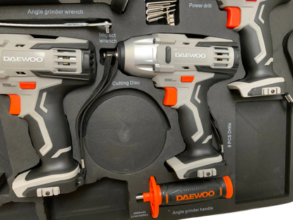 Daewoo Power Tool Set 4 in 1 – Cordless tool set for professional demands