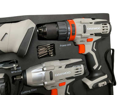 Daewoo Power Tool Set 4 in 1 – Cordless tool set for professional demands
