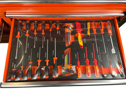 Daewoo tool trolley 387 pieces - professional quality