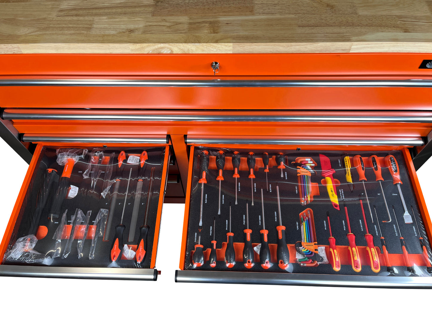 Daewoo tool trolley 387 pieces - professional quality