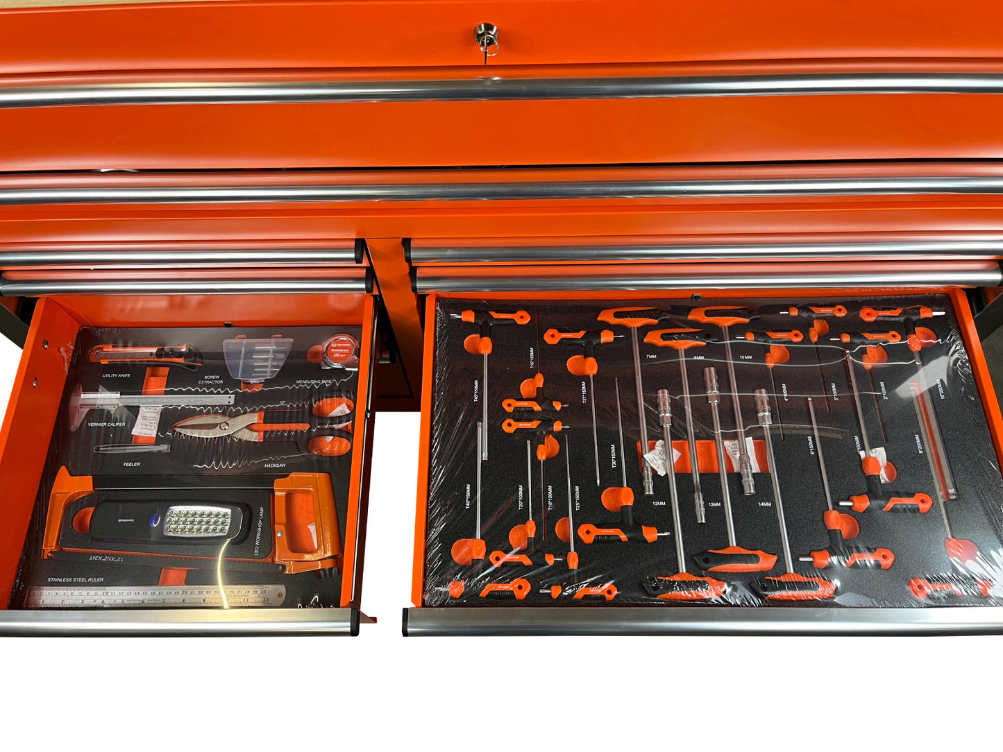 Daewoo tool trolley 387 pieces - professional quality