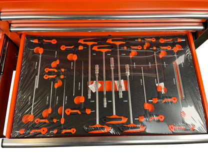 Daewoo tool trolley 387 pieces - professional quality