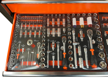 Daewoo tool trolley 387 pieces - professional quality