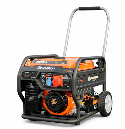 GDAX9250E-3 Daewoo power generator 6.5 kW - 230/400 V petrol generator with electric start & AVR 