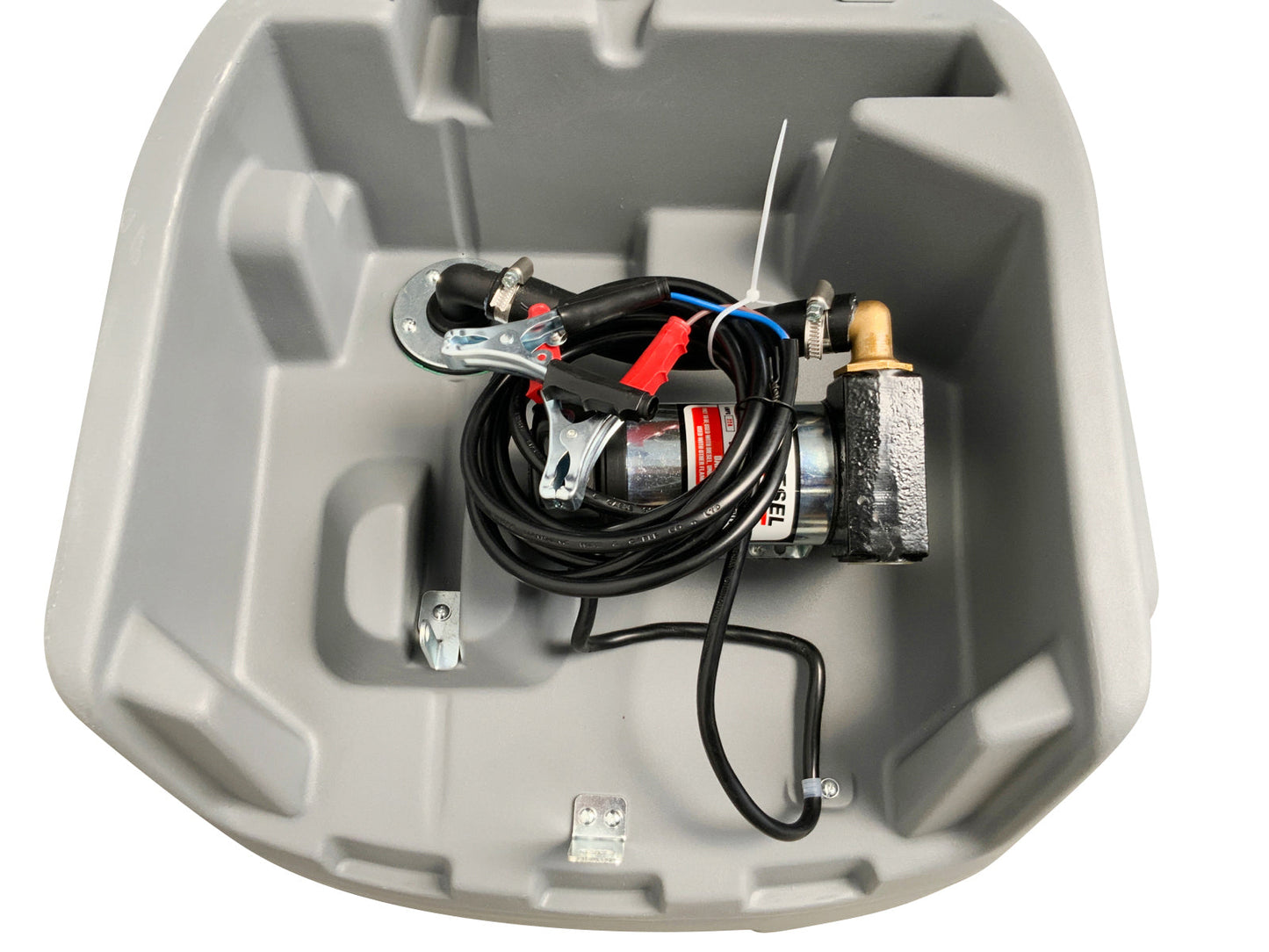 200L Dieseltank mit Leistungsstarker Dieselpumpe und Zapfhahn - Perfekte Lösung für mobile Betankung