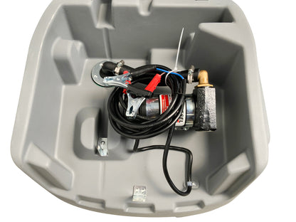 200L Dieseltank mit Leistungsstarker Dieselpumpe und Zapfhahn - Perfekte Lösung für mobile Betankung