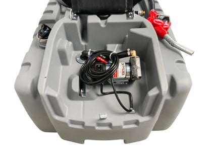 400L diesel tank with powerful diesel pump and tap - perfect solution for mobile refueling