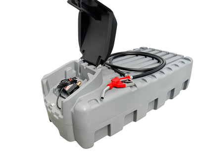 400L diesel tank with powerful diesel pump and tap - perfect solution for mobile refueling