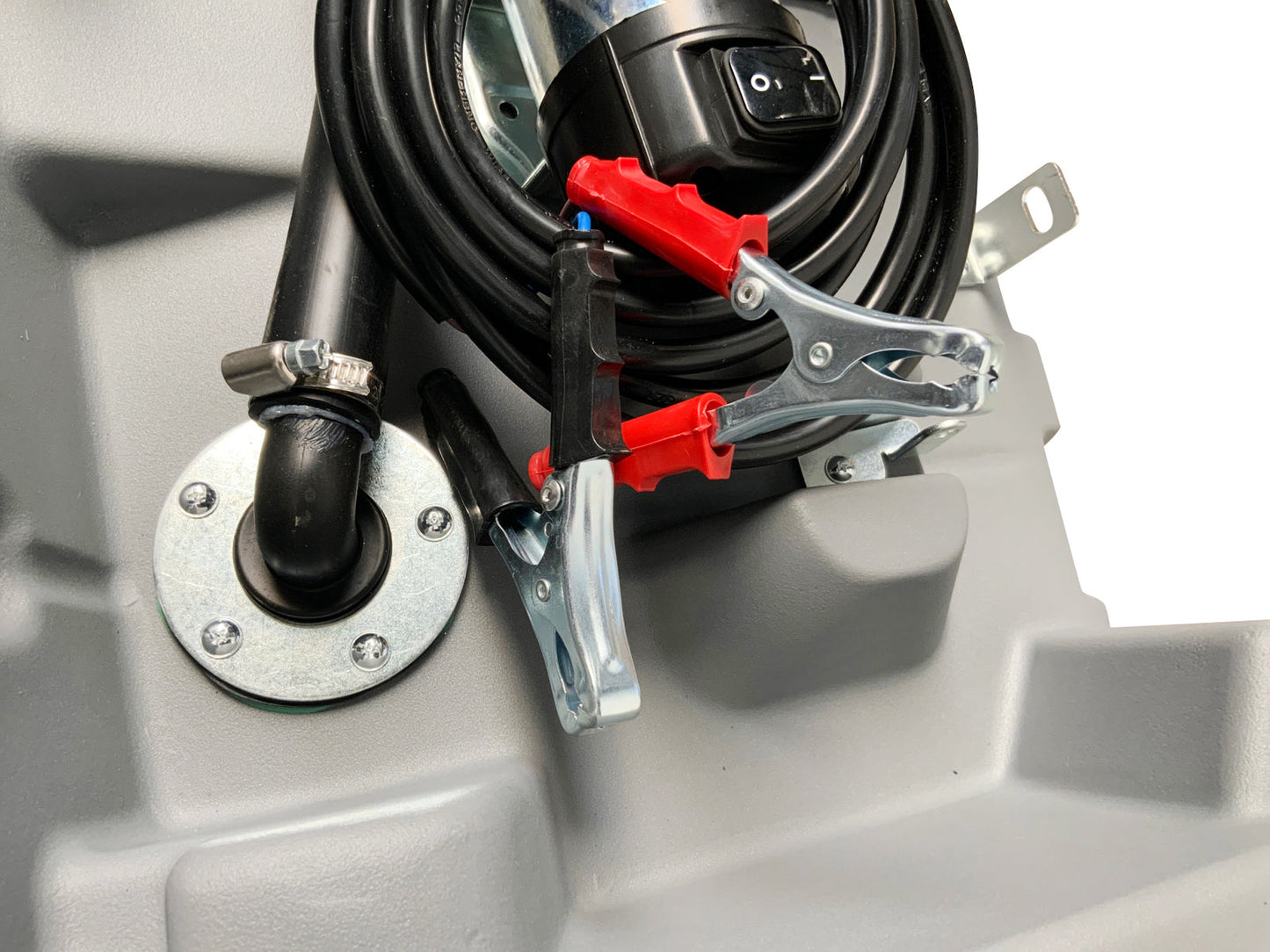 400L diesel tank with powerful diesel pump and tap - perfect solution for mobile refueling