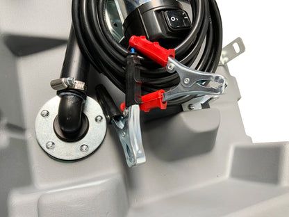 400L diesel tank with powerful diesel pump and tap - perfect solution for mobile refueling