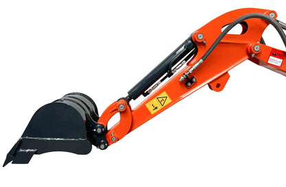 Mini excavator RTE 12-6 with Kubota D722