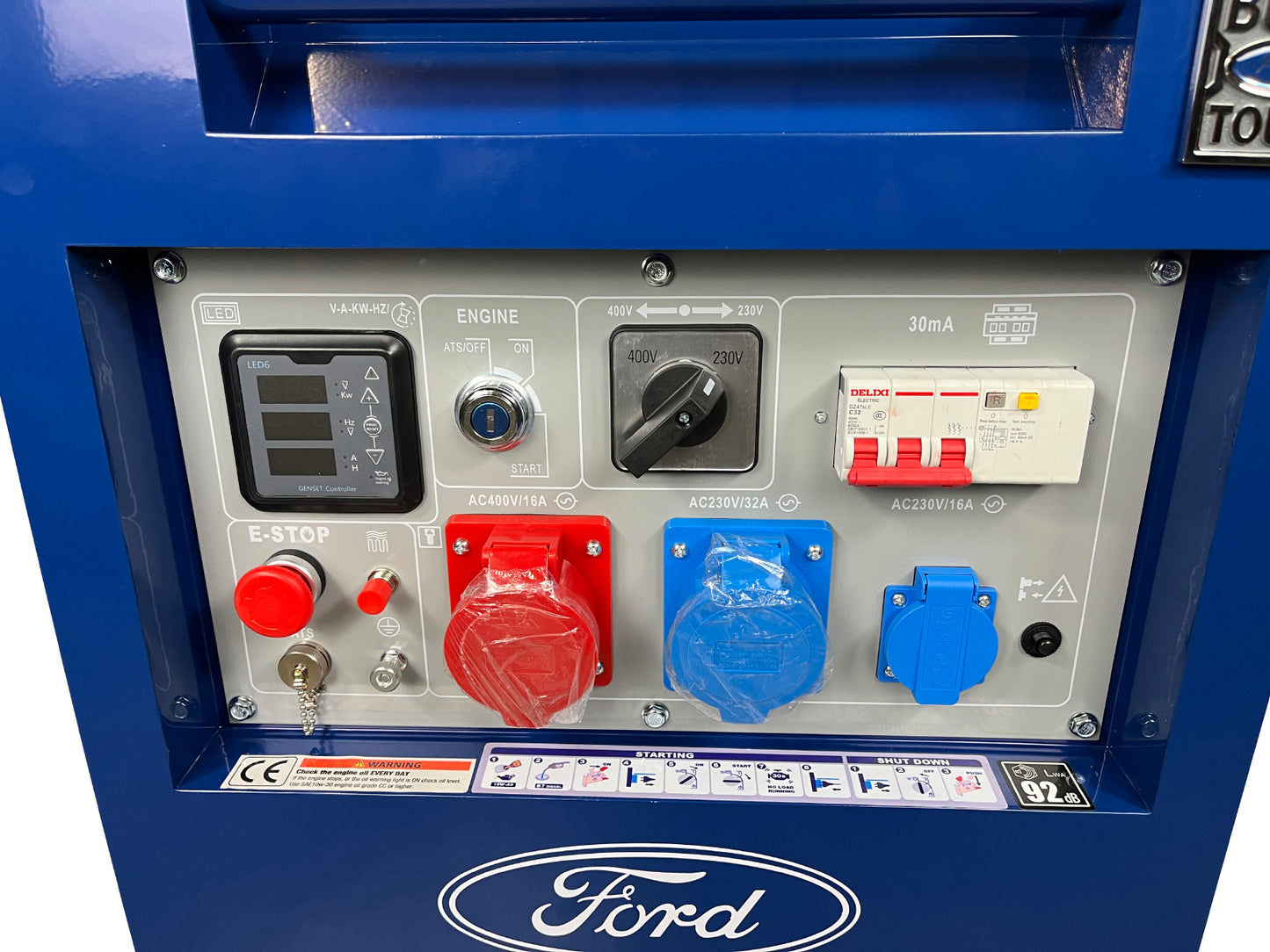 6,500W power generator / emergency power Ford FDT10200SE
