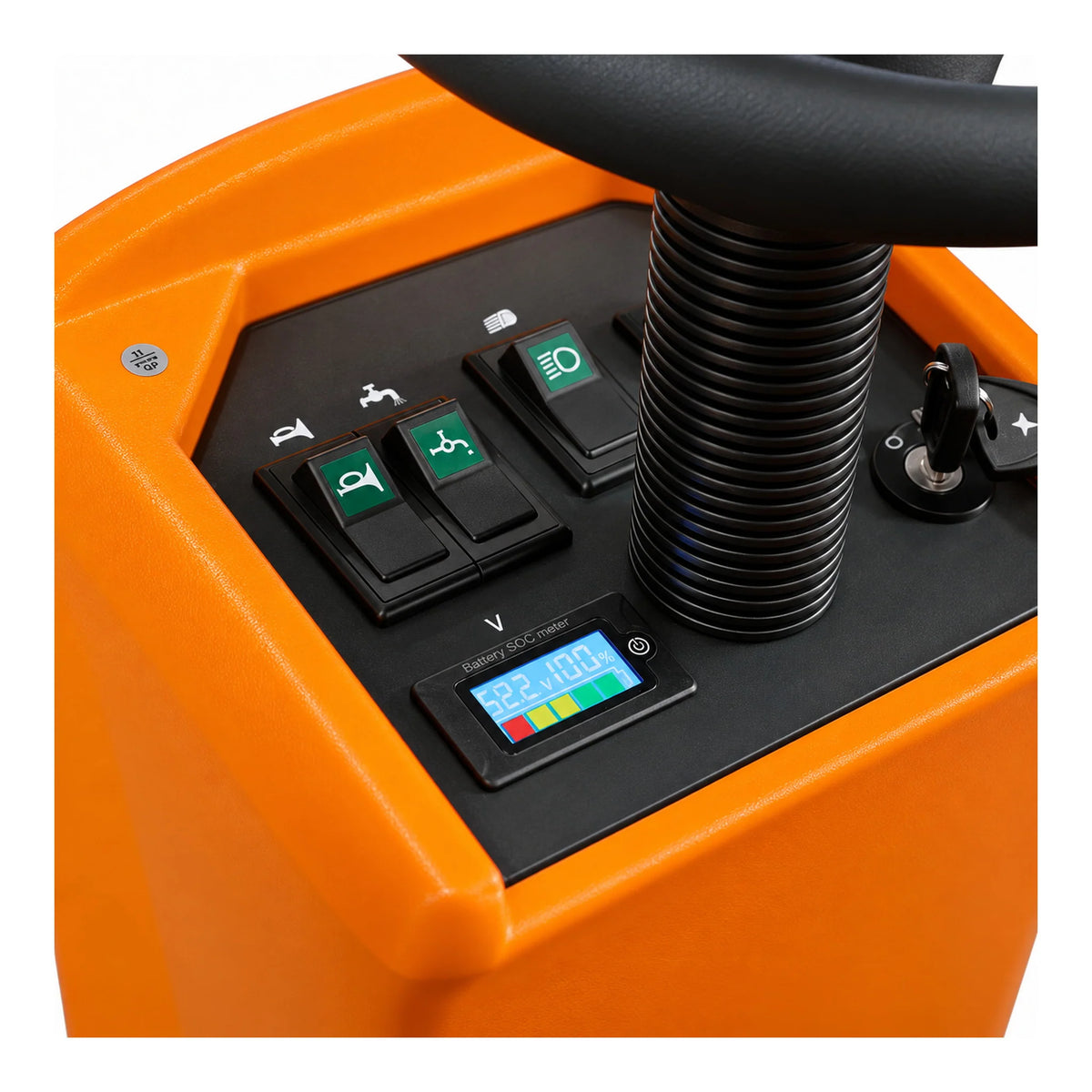 Graefer KM80-PRO ride-on sweeper up to 6,400 m²/h