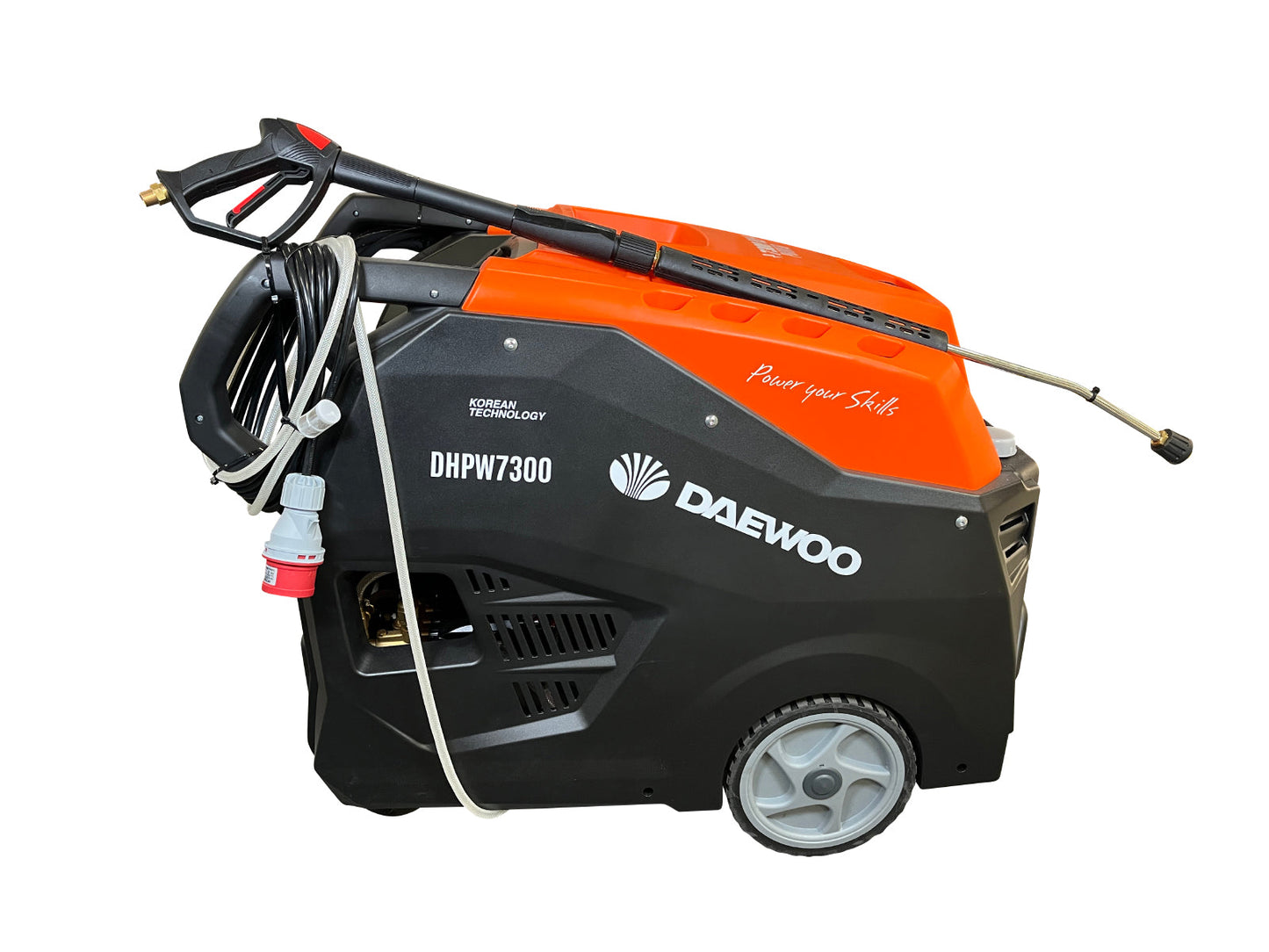 Hot water pressure washer Daewoo DHPW 7300 - Diesel, 210 Bar
