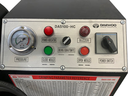 Hydraulic hose press DA5100-HC from Daewoo