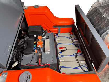 KM160-PRO Ride-on Sweeper with Roof