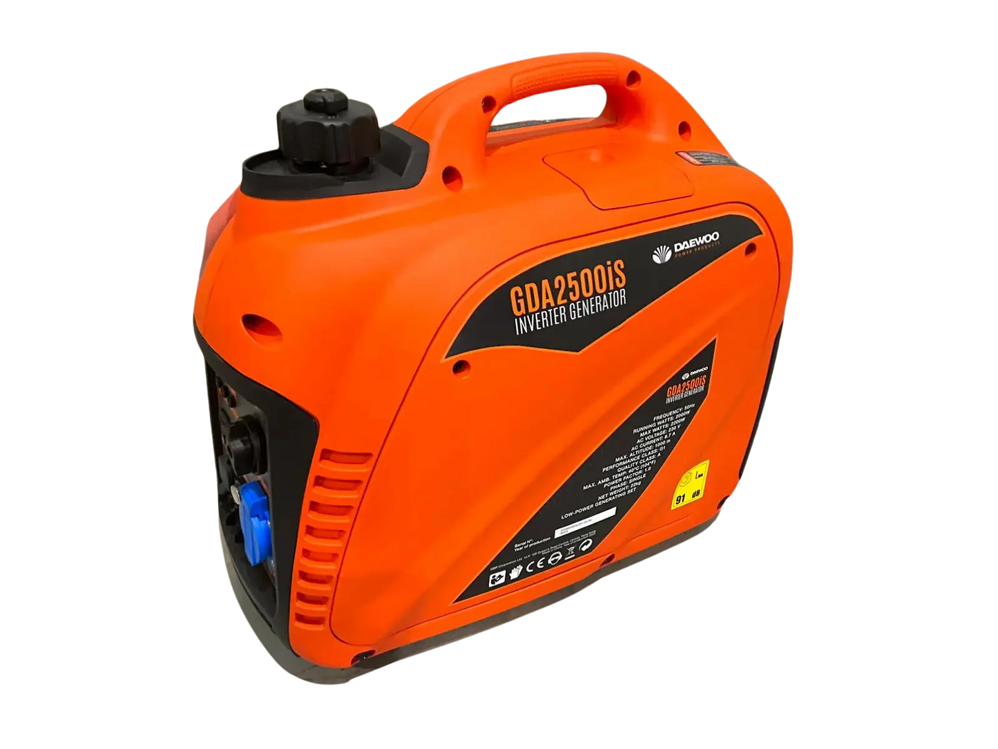 2,200 watt inverter power generator Daewoo GDA2500iS