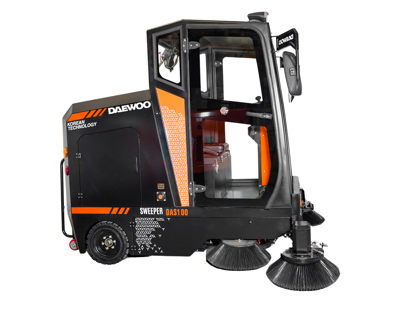 DAS100 Sweeper with Cab Daewoo