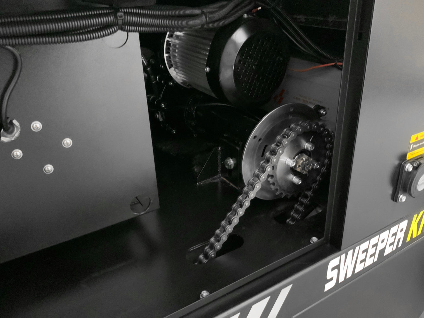 KRS100 sweeper with cab Kremer