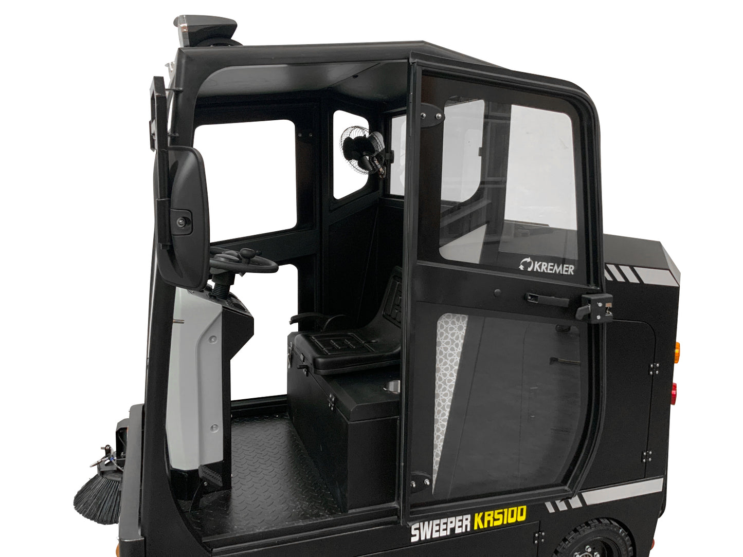 KRS100 sweeper with cab Kremer