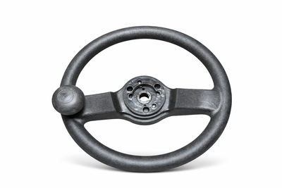Lenkrad für die Aufsitz-Kehrmaschine Tobasa KM80-PRO, Daewoo DAS80 u. Kremer KRYSZ4
